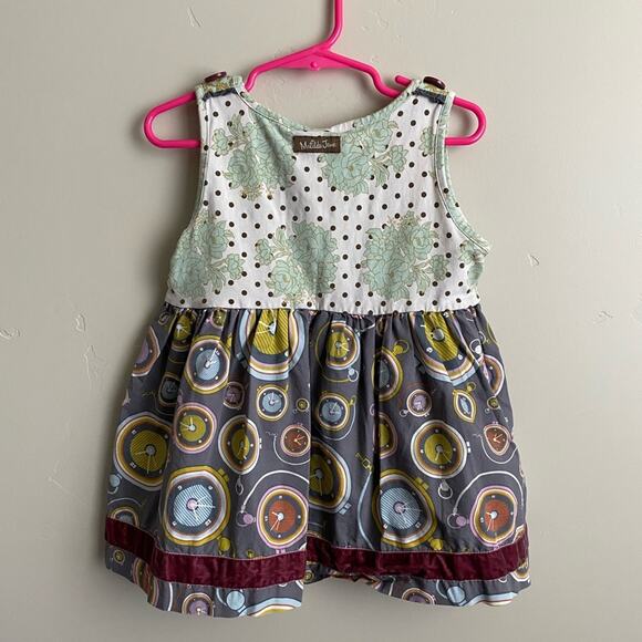 Matilda Jane Character Counts Sleeveless Clock Tank- Size 4 - Picture 2 of 3